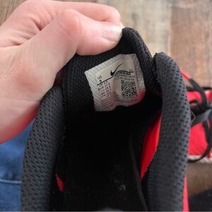 Nike Black and Pink Spikes